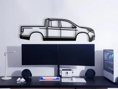 2017 Ridgeline 2nd Gen Silhouette Wall Art