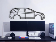 2012 CR-V 4th gen Silhouette Wall Art