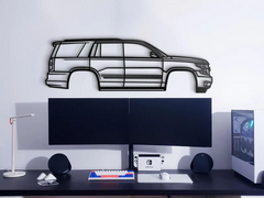 2015 Tahoe 4th Gen Silhouette Wall Art