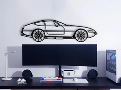 1968 365 GTB4 Silhouette Wall Art