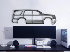 2015 Yukon 4th Gen Silhouette Wall Art