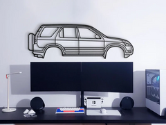 2002 CR-V 2nd Gen Silhouette Wall Art