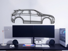 Land Rover Range Rover Evoque L551 (2nd Gen) 2020 Silhouette Wall Art