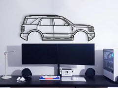 2021 Bronco Sport 1st Gen Silhouette Wall Art