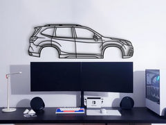 Subaru Forester 5th Gen 2019 Silhouette Wall Art