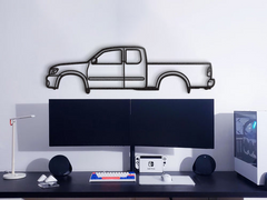 2000 Tundra 1st Gen Silhouette Wall Art