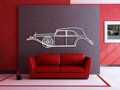 Rolls-Royce Phantom II 1929 Silhouette Wall Art