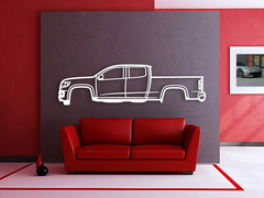 2021 Colorado 2nd Gen Silhouette Wall Art