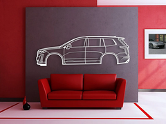 2020 XT6 1st Gen Silhouette Wall Art