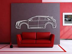 2019 XT4 1st Gen Silhouette Wall Art