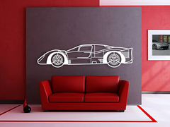 1967 Spa 330 P4 #24 Silhouette Wall Art