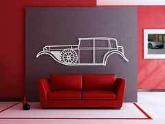 1930 8 Litre Silhouette Wall Art