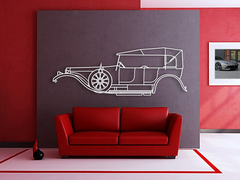 Rolls-Royce Silver Ghost 1907 Silhouette Wall Art