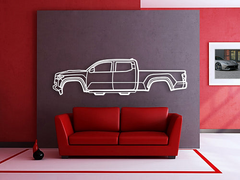 2016 Tacoma 3rd Gen Silhouette Wall Art