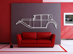 Rolls-Royce Twenty 1922 Silhouette Wall Art