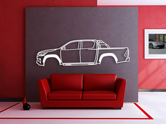 2020 Hilux Silhouette Wall Art