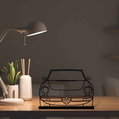 Alfa Spider Front Silhouette Art Stand