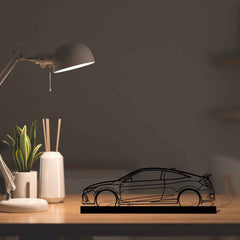 Civic Si Coupe Silhouette  Art Stand