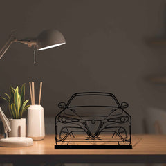 Giulia GTAm Front 2020 Silhouette Art Stand