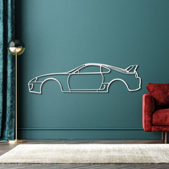 Toyota Supra MK4 Silhouette Wall Art