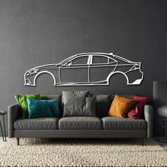 Lexus IS350 Silhouette Wall Art